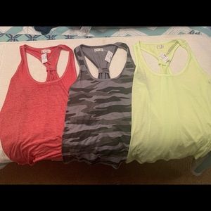 Maurices razor back burn out tanks, lot of 3